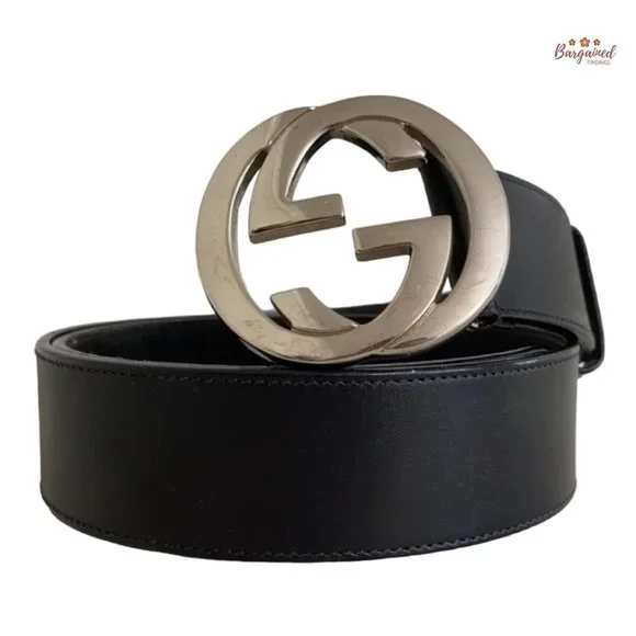 Gucci | Accessories | Authentic Gucci Black Calfskin Leather  display picture 1
